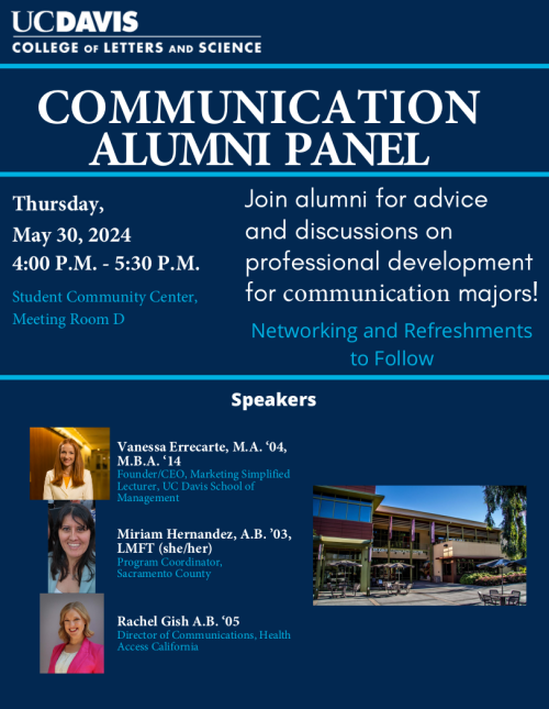 Flyer showing information about the panel. A screen reader friendly version is available for download on the webpage