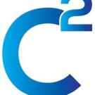 Logo Created with the Letter C and a superscript 2